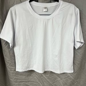SHEIN White Crop Top